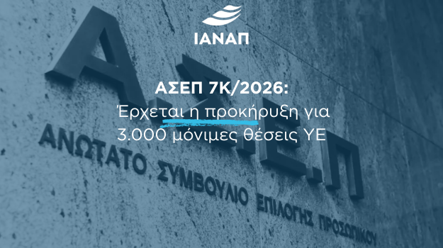 7 ΑΣΕΠ 7Κ/2026 ΠΡΟΚΗΡΥΞΗ