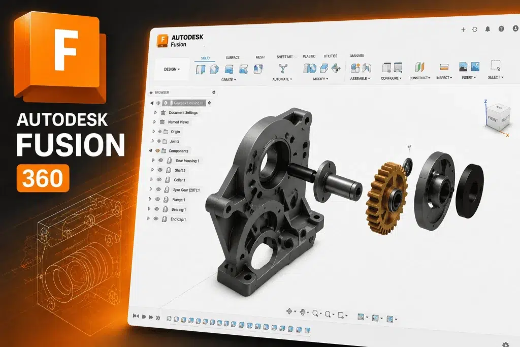 Εισαγωγή στο Autodesk Fusion: Από την Ιδέα στο Τρισδιάστατο Μοντέλο